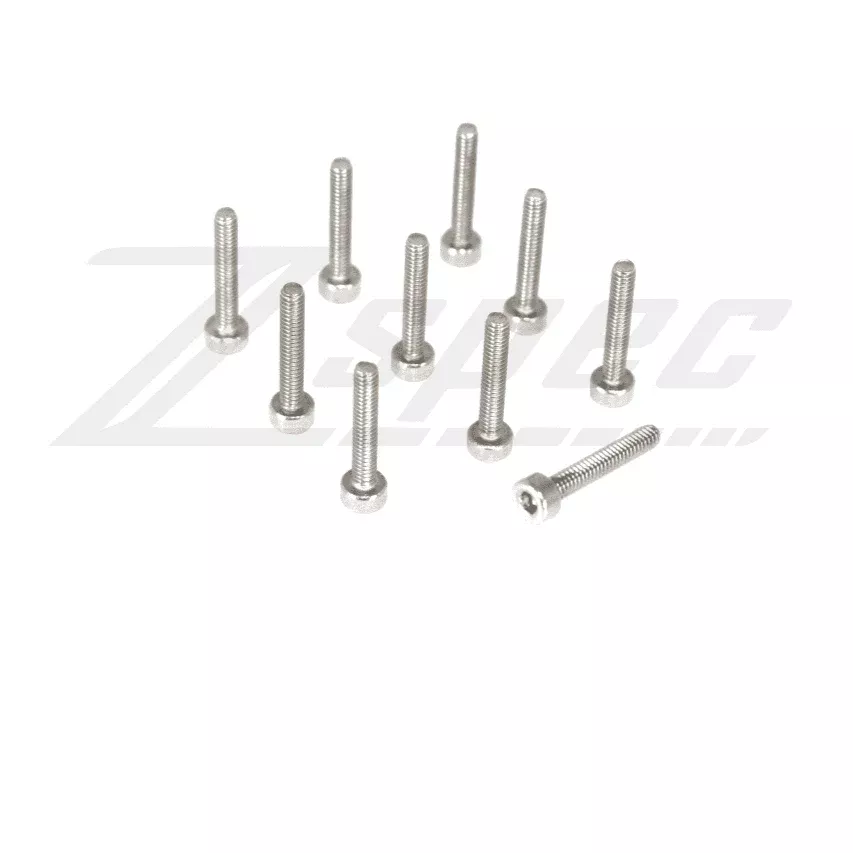 ZSPEC M2-0.4x12mm Fastener, SHSC, Stainless SUS304, 10-Pack